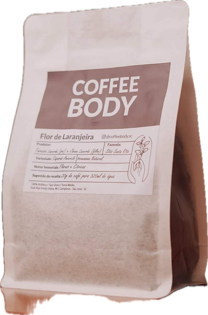 Pacote de café Flor de Laranjeira